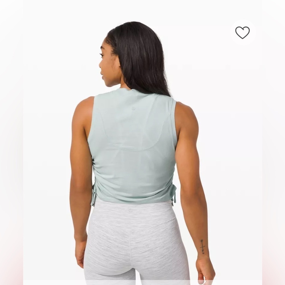 lululemon athletica Light Blue Tank Top